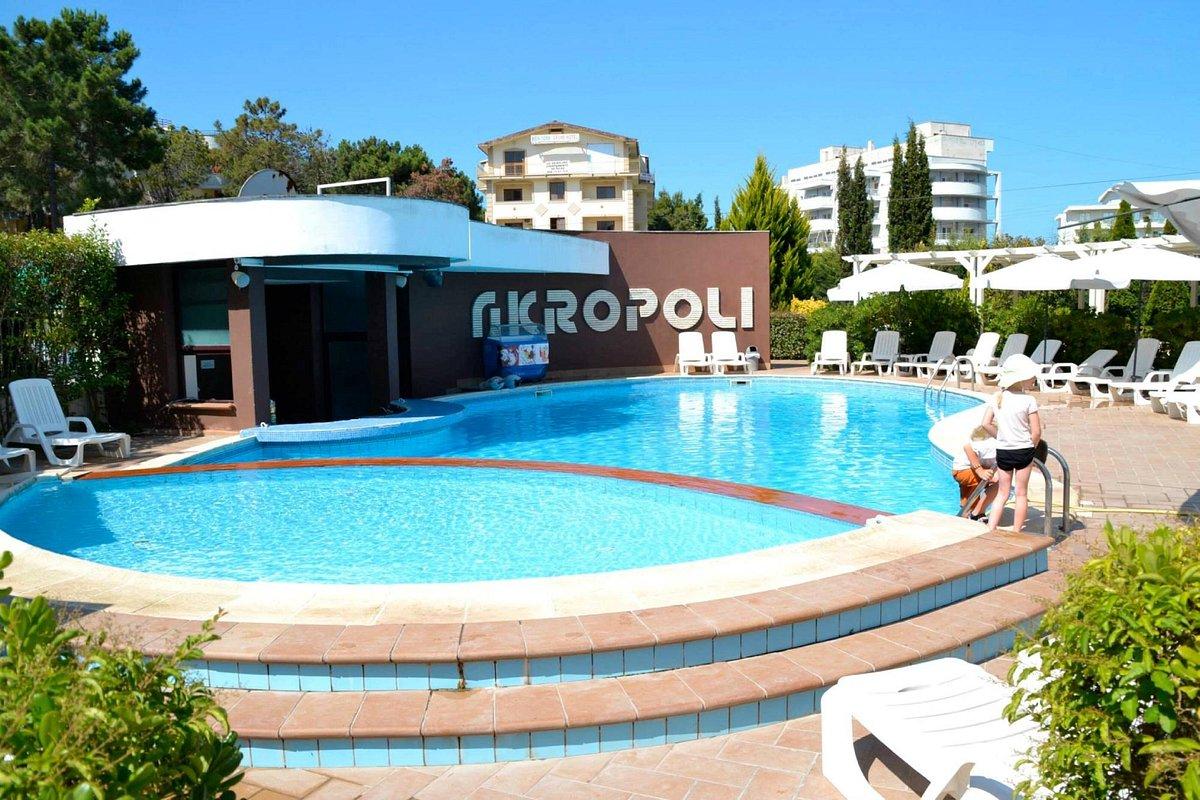 Akropoli Hotel Durrës Exteriör bild